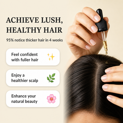 Batana Oil for Hair Growth & Thinning Edges | Pure Rosemary Scalp Serum | Honduras Sourced